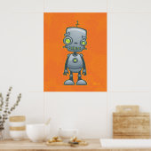 Albern Robot Poster (Küche)