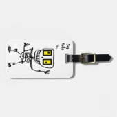 Albern Skully Gepäckanhänger (Vorderseite horizontal)