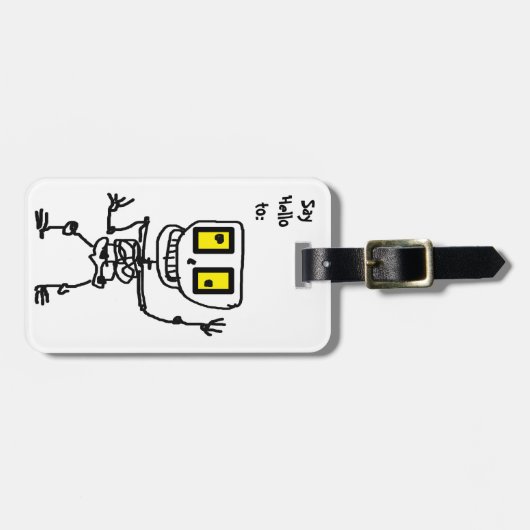 Albern Skully Gepäckanhänger (Vorderseite horizontal)