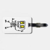 Albern Skully Gepäckanhänger (Rückseite horizontal)