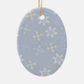 Albern Snowman Keramik Ornament (Hinten)