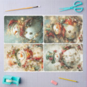 Albern Snowmen Seidenpapier (Basteln)