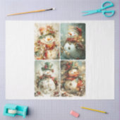 Albern Snowmen Seidenpapier (Basteln)