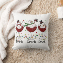 Albern "Trinken, trinken, Betrunken" Schneemann un