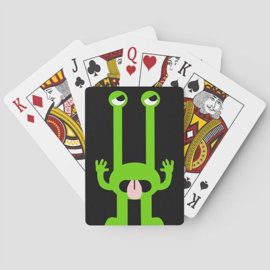 Alberne Alien Kartenspielen Spielkarten (Rückseite)