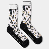 Alberne American Crow Bird Socken (Rechts)