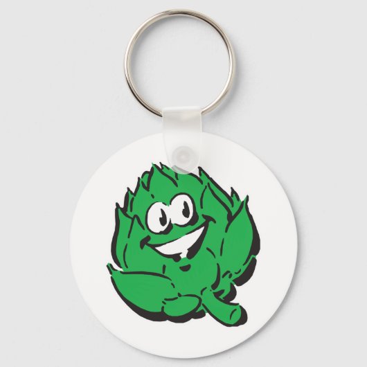 alberne Artischocke Schlüsselanhänger (Vorderseite)