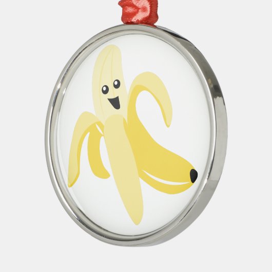 Alberne Banane Ornament Aus Metall (Links)