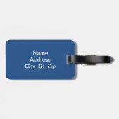 Alberne Basketballzeichen Gepäckanhänger (Rückseite horizontal)