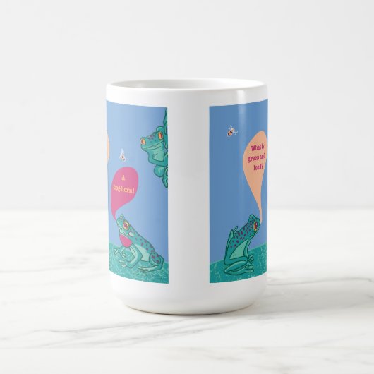 Alberne Baumfrösche - blau und grün Kaffeetasse (Mittel)