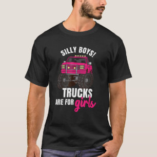 Alberne Boys Trucks sind für Girls Monster Truck T-Shirt