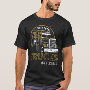 Alberne Boys Trucks sind für Girls Truck Vint T-Shirt