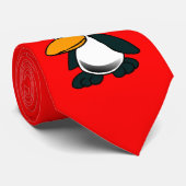 Alberne Cartoonpenguin-Krawatte Krawatte (Gerollt)
