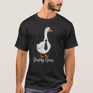 Alberne Daddy Gans und Alberne Mama Goose Familie T-Shirt