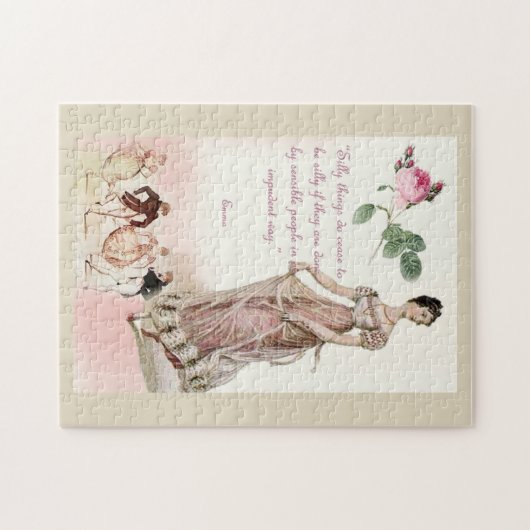 Alberne Dinge, Jane Austen inspirierte, Buchliebha Puzzle (Horizontal)