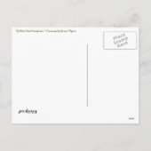 Alberne Elfen Urlaub / Weihnachtskarte Feiertagspostkarte (Rückseite)