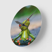 ***ALBERNE FLÄCHEN FROG*** KLOCK RUNDE WANDUHR (Winkel)