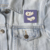 Alberne fliegende Geister Button (Beispiel)