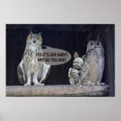 Alberne Frage Poster (Vorne)