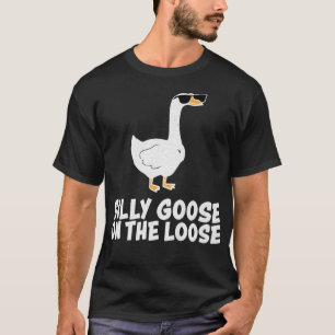 Alberne Gans auf der Lose Premium  T-Shirt