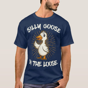 Alberne Gans auf der Lose T-Shirt