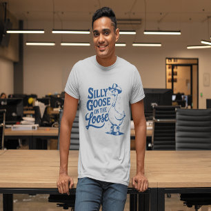 Alberne Gans auf der Lose T-Shirt