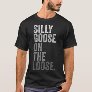 Alberne Gans auf der Lose Vintage Alberne Gänsehau T-Shirt