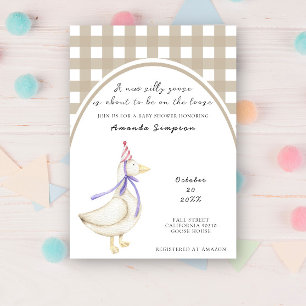 Alberne Gans-Baby-Party Einladung
