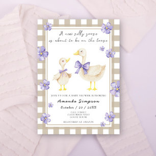 Alberne Gans-Baby-Party Einladung