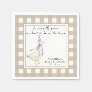 Alberne Gans-Baby-Party  Serviette