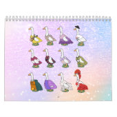 Alberne Gans (Color Pop Version) Kalender (Titelbild)