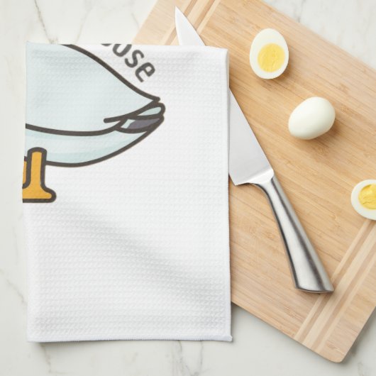 Alberne Gans Geschirrtuch (Viertel Falte)