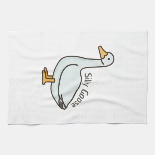 Alberne Gans Geschirrtuch (Horizontal)