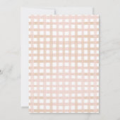 Alberne Gans jedes Alter Geburtstag Braun Einladun Einladung (Rückseite)