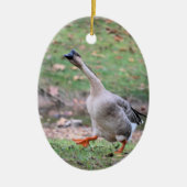 Alberne Gans Keramik Ornament (Vorne)