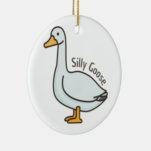 Alberne Gans Keramik Ornament (Rechts)
