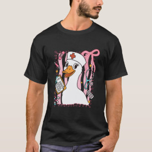Alberne Gans Krankenschwester Registrierte Kranken T-Shirt