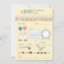 Alberne Gans / Mutter Gans Babyshower-Spiel
