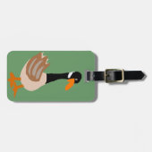 Alberne Gans-Primitiv-Kunst Gepäckanhänger (Vorderseite horizontal)