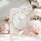 Alberne Gans-Rosa Geschenktisch Whimsical Poster