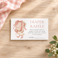 Alberne Gans Rosa Windelverlosung Baby Shower