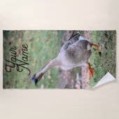 Alberne Gans Strandtuch (Vorderseite)