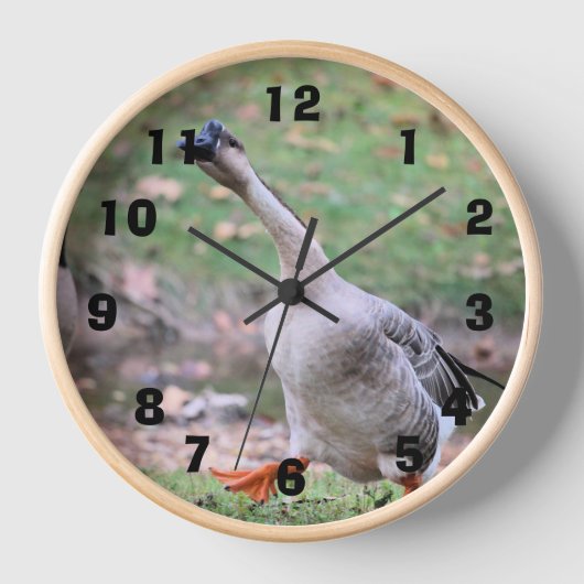 Alberne Gans Uhr (Vorderseite)