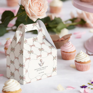 Alberne Gans Vornehme Schleife Baby Shower Geschenkschachtel
