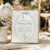 Alberne Gans Wie groß ist Mommy's Bauch Poster