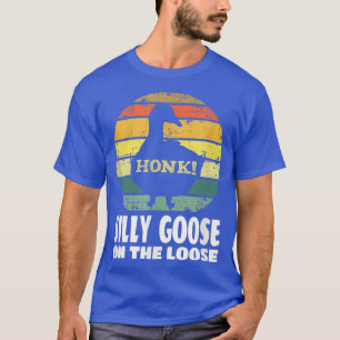 Alberne Gänse auf dem sonnigen Niedlichen Vogel Lo T-Shirt