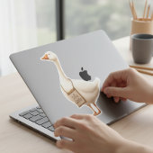 Alberne Gänse Aufkleber