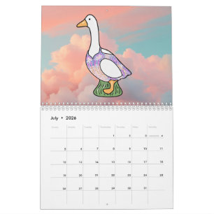 Alberne Gänse (Foto-Version) Kalender