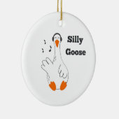 Alberne Gänse, Gänse, Gänsehaut Keramik Ornament (Rechts)