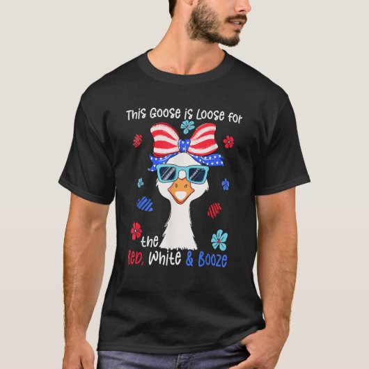 Alberne Gänse T-Shirt (Vorderseite)
